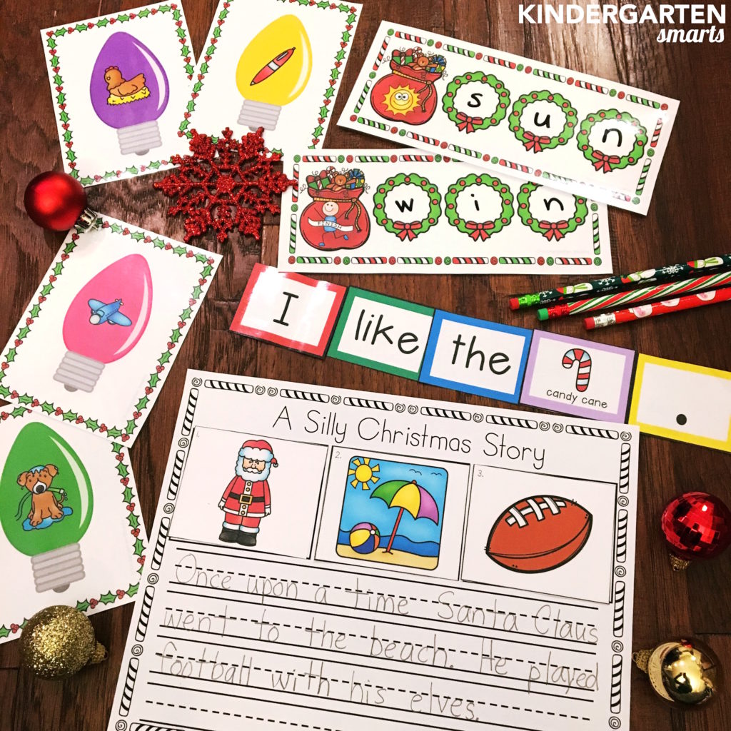 christmas-literacy-centers