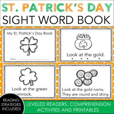 St. Patrick’s Day Sight Word Book