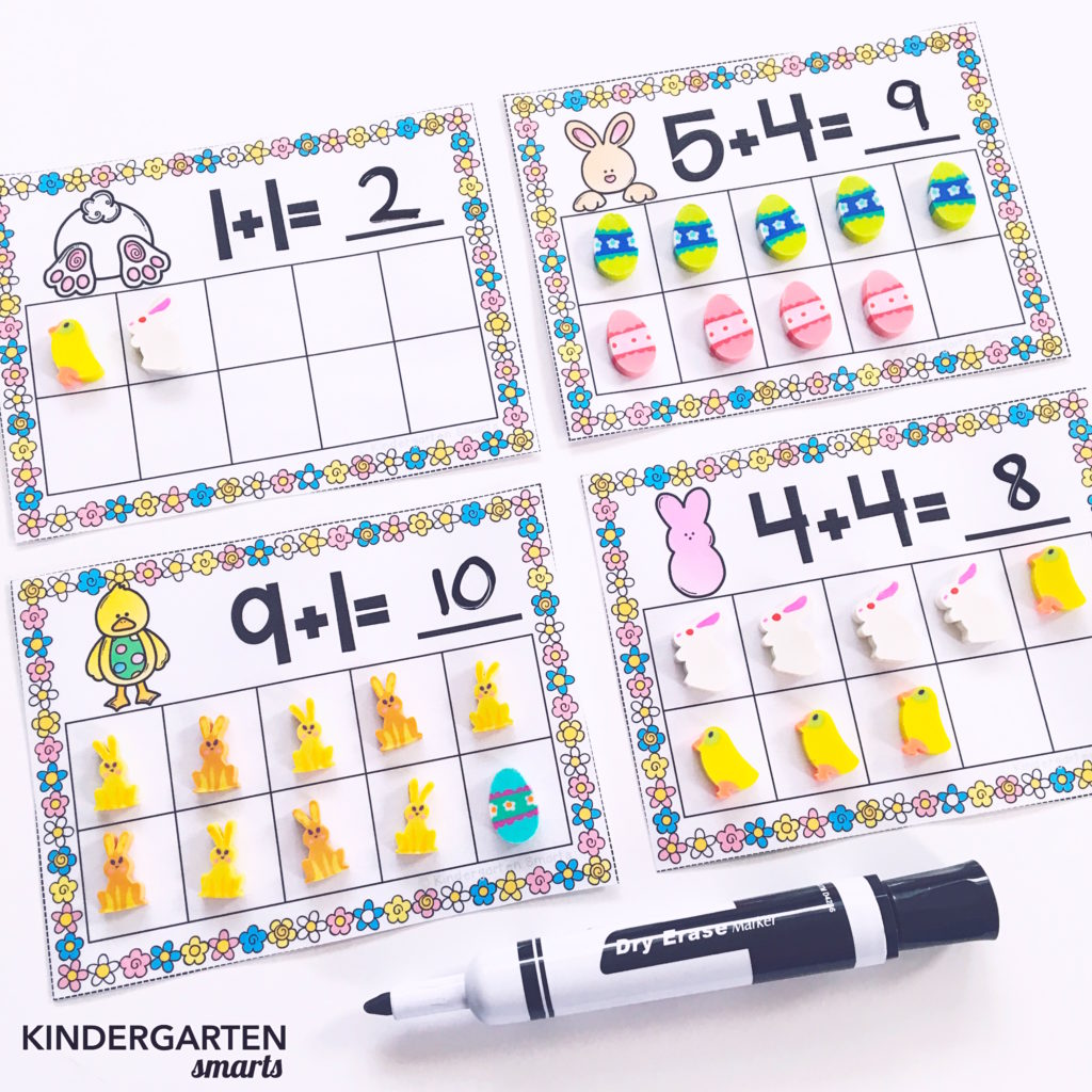 Mini Eraser Freebies for Kindergarten