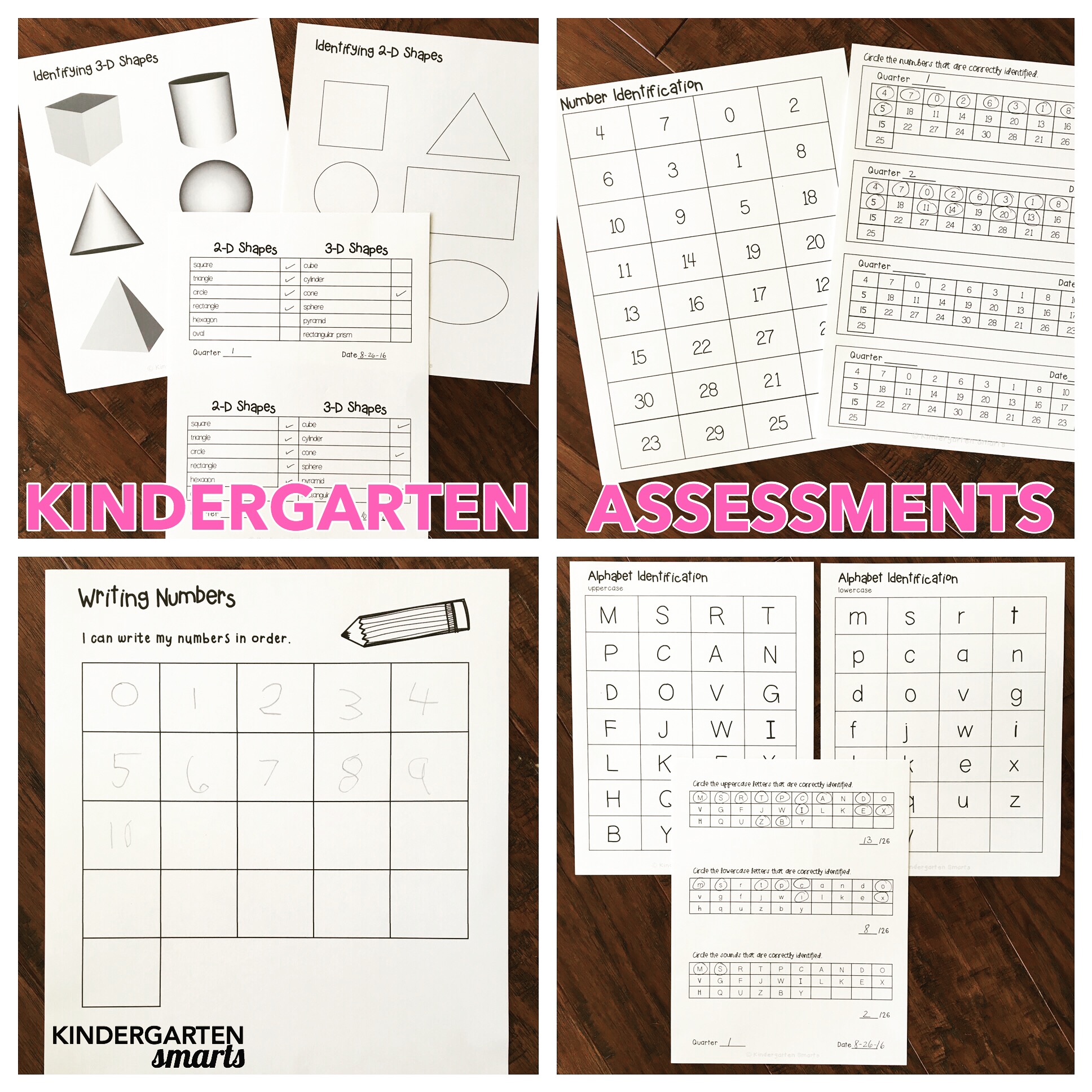 kinder assessments