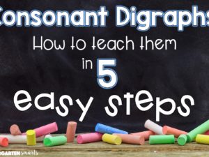 Consonant Digraphs: How to Teach Them in 5 Steps