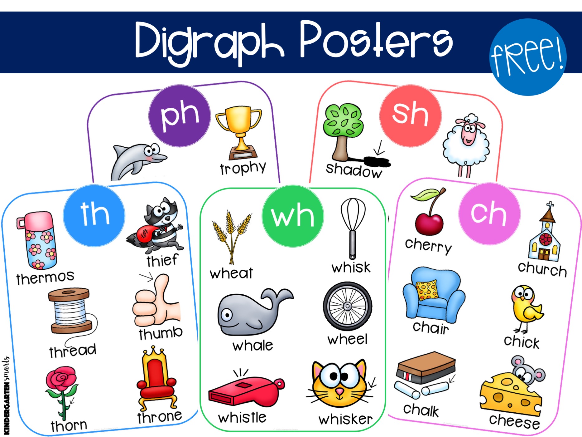 Digraph Anchor Chart