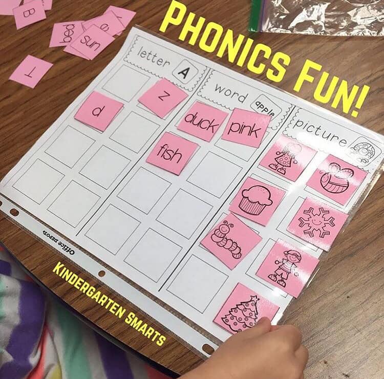 Hands On Phonics Games For Your Students Kindergarten Smarts