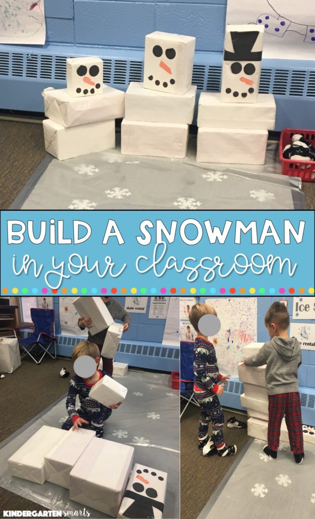 Dramatic play ice fishing! So fun to create and my preschool class