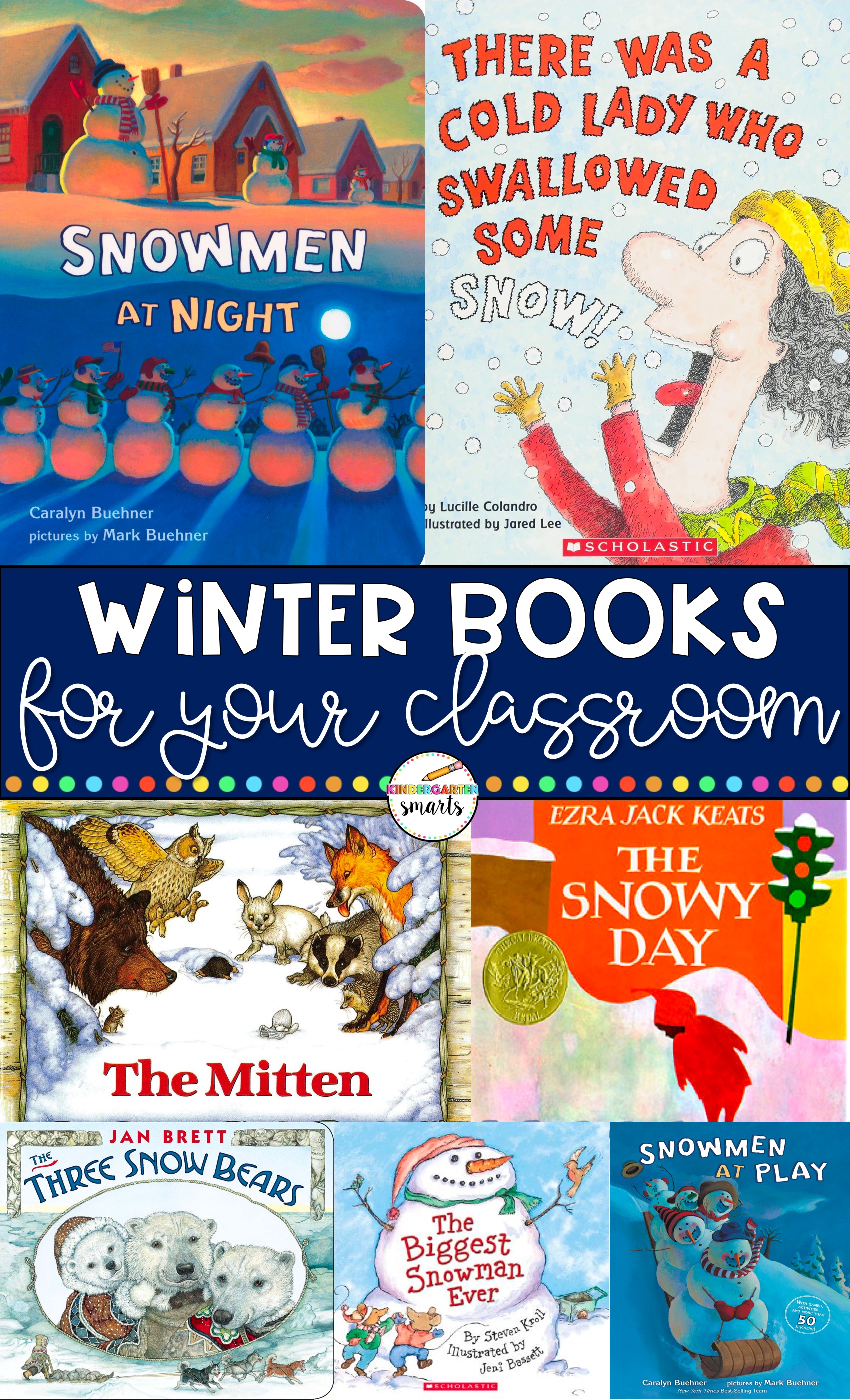 winter books - Kindergarten Smarts